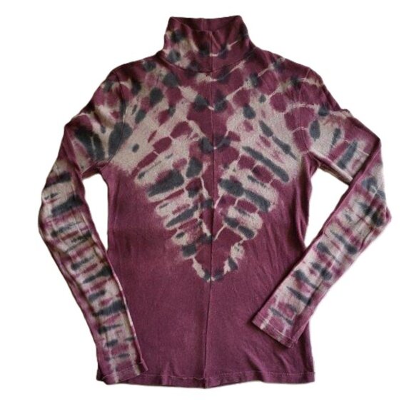 We the Free Psychedelic Tie Dye Turtleneck - medium - Picture 3 of 7